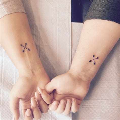 matching bestie tattoos|small matching tattoos for friends.